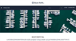 Desktop Screenshot of boot-refit.nl