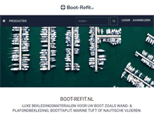 Tablet Screenshot of boot-refit.nl